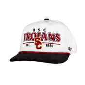 USC Trojans '47 White SC Interlock Rustic Hitch Hat